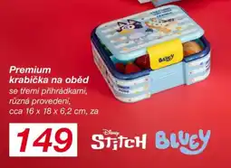 Kik Premium krabička na oběd nabídka