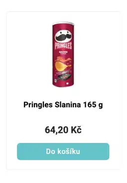 Šlak PRINGLES Slanina nabídka