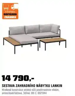 OBI Sestava zahradního nábytku lankin nabídka