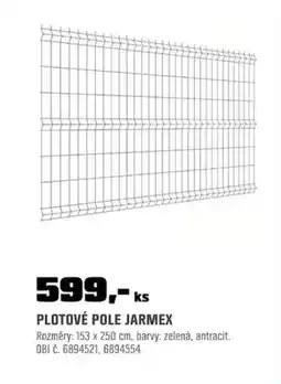 OBI Plotové pole jarmex nabídka