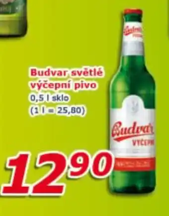 ESO MARKET Budvar světlé výčepní pivo nabídka