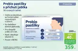 Benu Probio pastilky s příchuti jablka nabídka