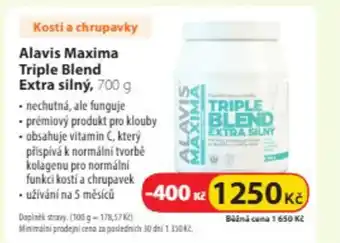Dr. Max Alavis Maxima Triple Blend Extra silný nabídka