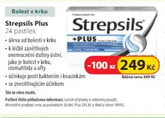 Dr. Max Strepsils Plus nabídka