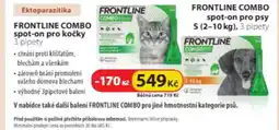 Dr. Max FRONTLINE Combo spot-on pro kočky nabídka