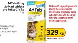 Dr. Max AdTab 48mg žvýkací tableta pro kočky nabídka