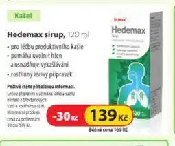 Dr. Max Hedemax sirup nabídka