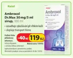 Dr. Max Ambroxol Dr.Max 30mg/5 ml sirup nabídka