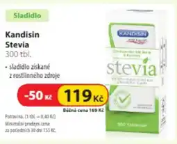 Dr. Max Kandisin Stevia nabídka