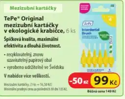 Dr. Max TePe Original mezizubní kartáčky v ekologické krabičce nabídka