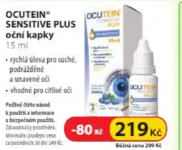 Dr. Max OCUTEIN Sensitive plus oční kapky nabídka