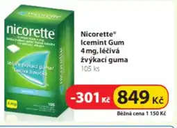 Dr. Max Nicorette Icemint Gum 4mg, léčivá žvýkací guma nabídka