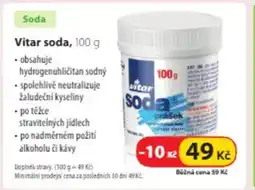 Dr. Max Vitar soda, nabídka