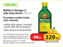 Dr. Max Möller's Omega-3 rybí olej citrón nabídka
