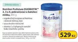 Dr. Max Nutrilon Profutura Duobiotik 2,3 a 4, pokračovací a batolecí mléka nabídka