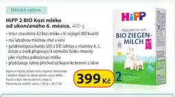 Dr. Max HiPP 2 Bio Kozí mléko od ukončeného 6. měsíce nabídka