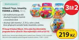 Dr. Max Vibovit Toys, Imunity, Farma a Dino nabídka