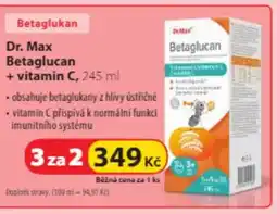 Dr. Max Dr. Max Betaglukan + vitamin C nabídka