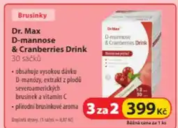 Dr. Max Dr. Max D-mannose & Cranberries Drink nabídka