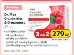 Dr. Max Dr. Max Cranberries & D-mannose nabídka