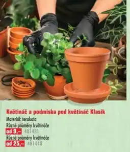 Uni Hobby Květináč a podmiska pod květináč Klasik nabídka