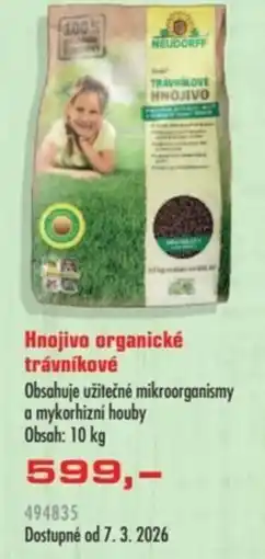 Uni Hobby Hnojivo organické trávníkové nabídka