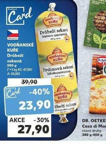 Kaufland Drůbeží sekaná nabídka