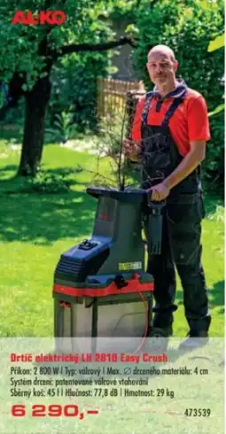 Uni Hobby Drtič elektrický LH 2810 Easy Crush nabídka