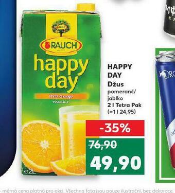 Kaufland Happy day džus nabídka