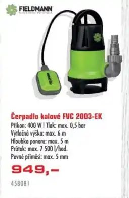 Uni Hobby Čerpadlo kalové FVC 2003-EK nabídka