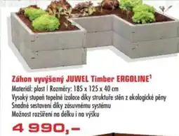 Uni Hobby Záhon vyvýšený JUWEL Timber ERGOLINE nabídka