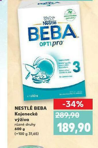 Kaufland Nestlé beba kojenecká výživa nabídka