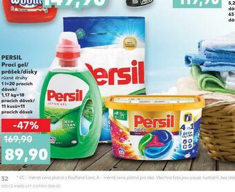 Kaufland Persil prací prostředek nabídka