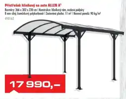 Uni Hobby Přístřešek hliníkový na auto ALLEN A nabídka