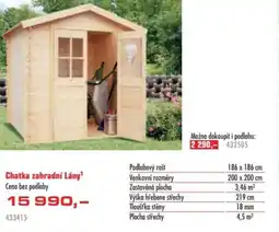 Uni Hobby Chatka zahradní Lány nabídka
