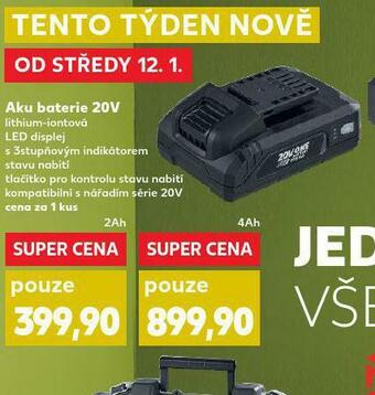 Kaufland Aku baterie 2 ah nabídka