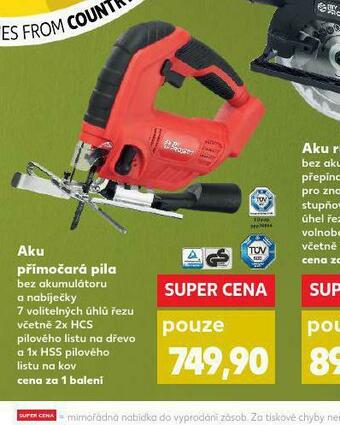 Kaufland Aku přímočará pila nabídka