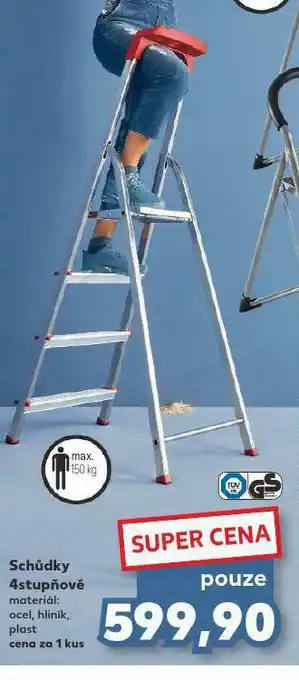 Kaufland Schůdky 4stupňové nabídka