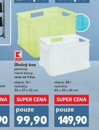 Kaufland Úložný box 16 l nabídka