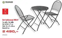 Uni Hobby Set balkonový HOLLY nabídka