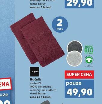 Kaufland Ručník 30 x 50 cm nabídka