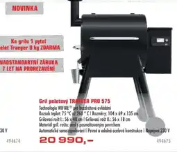 Uni Hobby Gril peletový TRAEGER PRO 575 nabídka