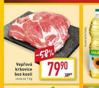 Billa Vepřová krkovice bez kosti nabídka