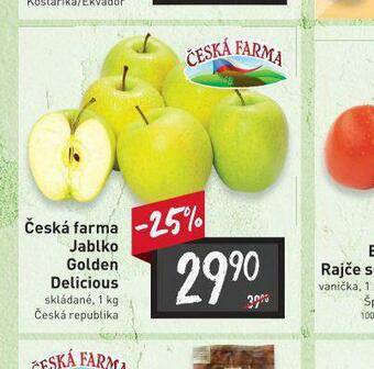 Billa Jablka golden delicious nabídka