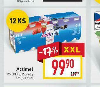 Billa Actimel nabídka