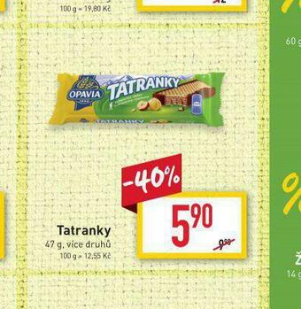 Billa Tatranky nabídka