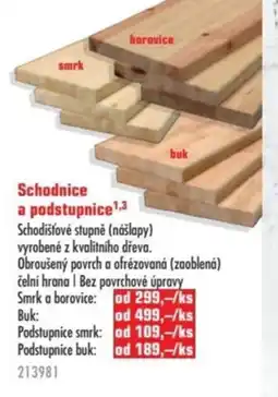 Uni Hobby Schodnice a podstupnice 1,3 nabídka