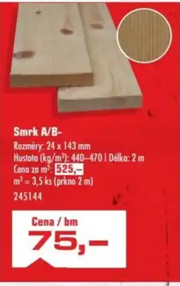 Uni Hobby Smrk A/B- nabídka