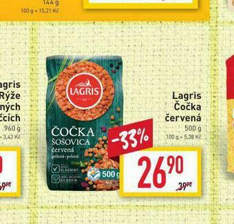 Billa Lagris čočka červená nabídka