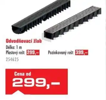 Uni Hobby Odvodňovací žlab nabídka